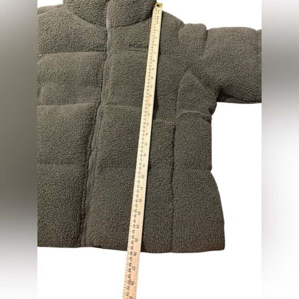 Women's Puffect Sherpa Jacket Size XL color Stone Green - Picture 6 of 7